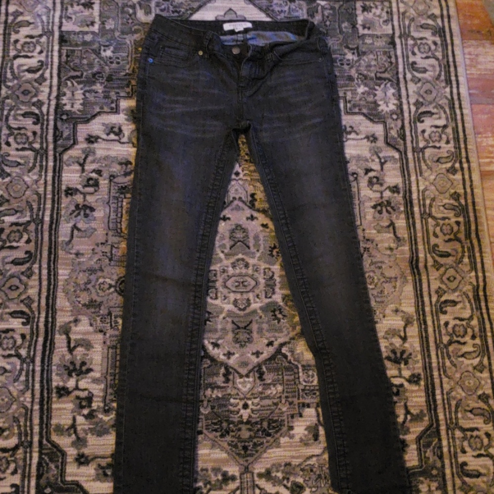 Black denim